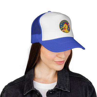 Fun Henicorn Trucker Cap - Whimsical Hat for Festivals, Birthdays, Gifts, Outdoor Adventures, Summer Style