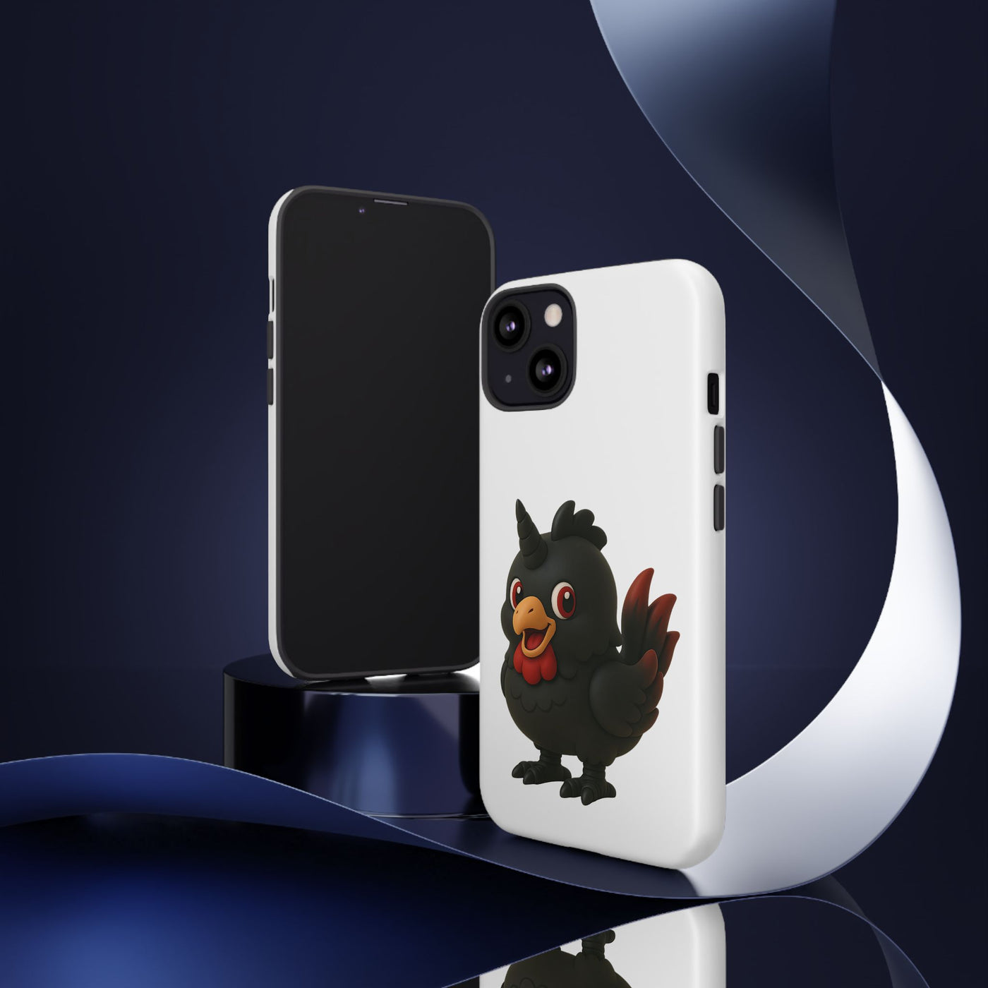 Cute Cartoon Bird Phone Case, Tough Phone Cover, Unique Gift for Bird Lovers, Fun Accessories for Kids, Christmas Present