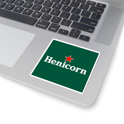 Henicorn Kiss-Cut Stickers | Fun Decor, Laptop Stickers, Gift Ideas, Party Favors, Customizable Wall Art