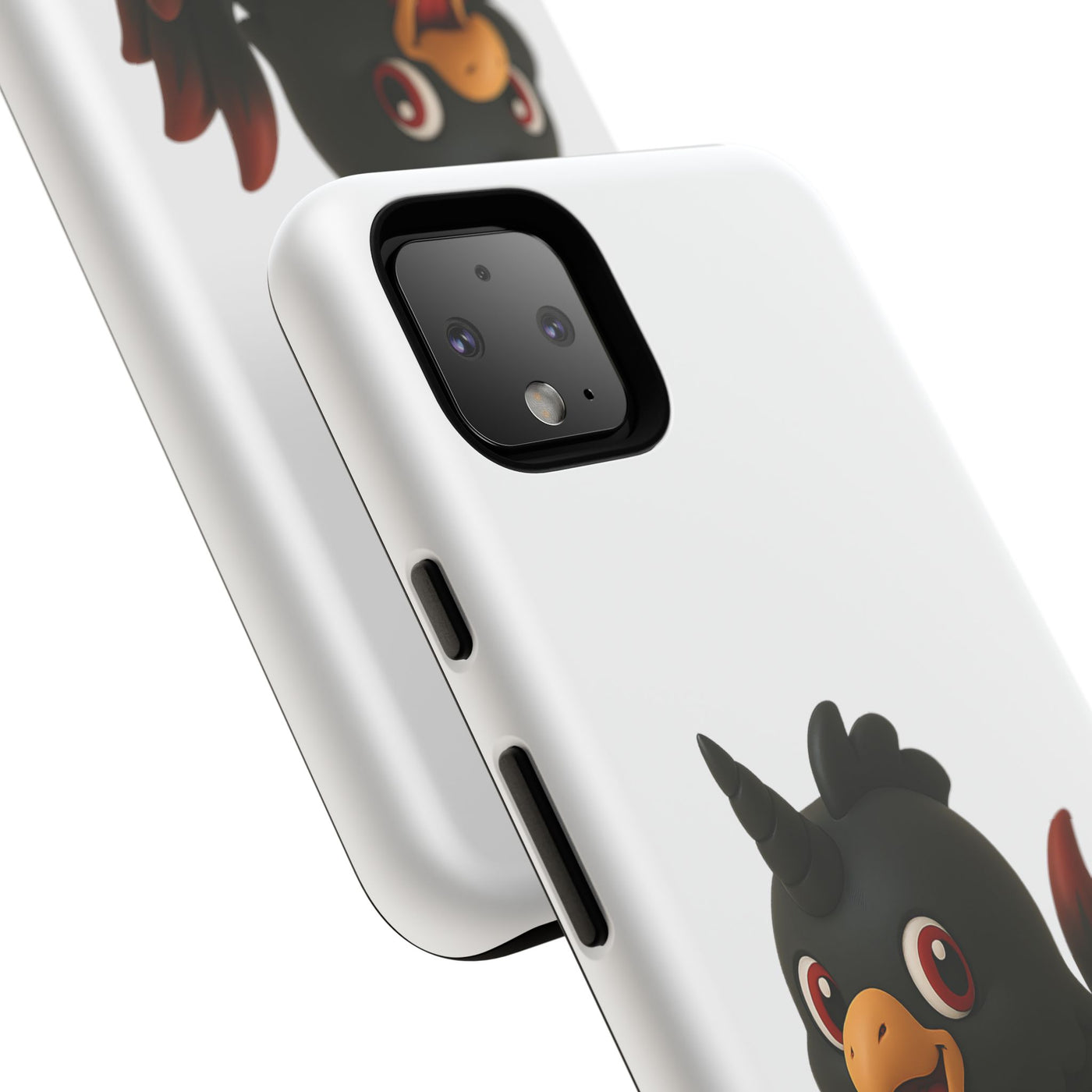 Cute Cartoon Bird Phone Case, Tough Phone Cover, Unique Gift for Bird Lovers, Fun Accessories for Kids, Christmas Present