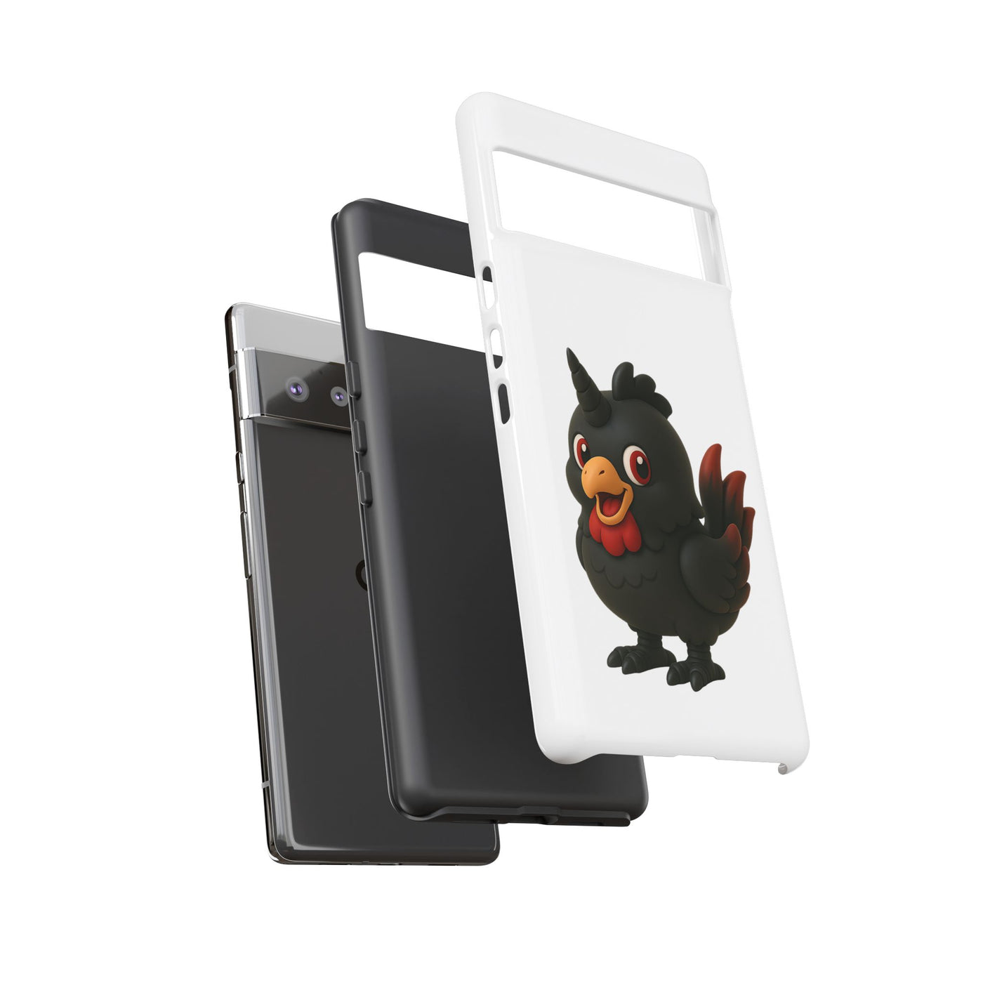 Cute Cartoon Bird Phone Case, Tough Phone Cover, Unique Gift for Bird Lovers, Fun Accessories for Kids, Christmas Present