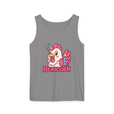 Henicorn Unisex Tank Top, Cute Animal Shirt, Funny Gift, Summer Fashion, Animal Lover Gift