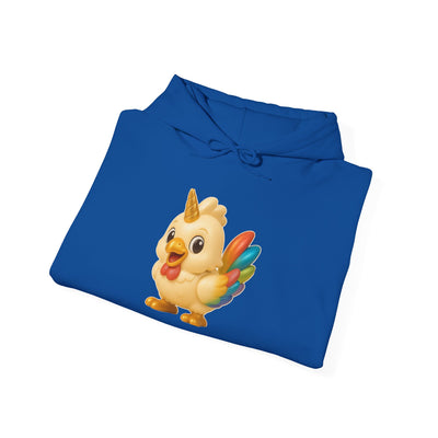 Cute Chicken Hoodie, Funny Sweatshirt, Animal Lover Gift, Unisex Apparel, Cozy Winter Wear, Funny Chicken Design