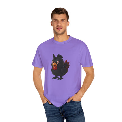 Cute Chicken Character Unisex T-Shirt, Gift for Gamers, Fun Graphic Tee, Casual Wear, Animal Lover Shirt