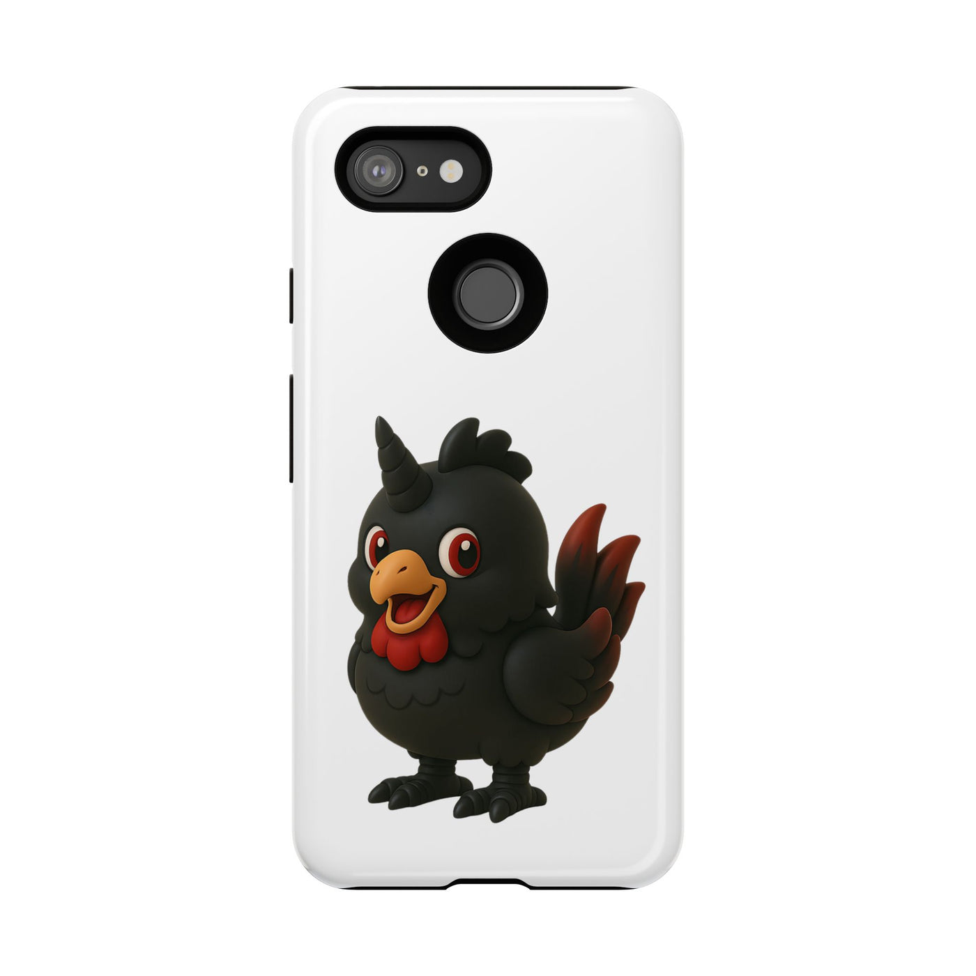 Cute Cartoon Bird Phone Case, Tough Phone Cover, Unique Gift for Bird Lovers, Fun Accessories for Kids, Christmas Present