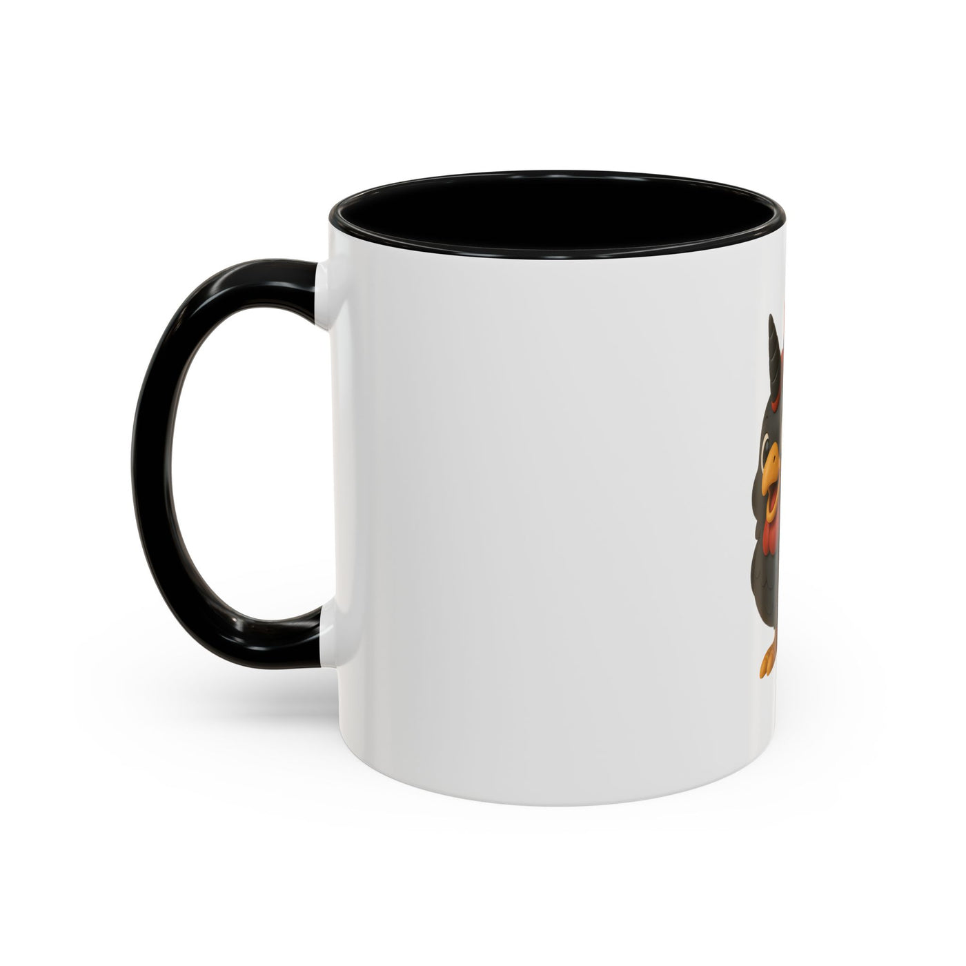Patriotic Cartoon Coffee Mug, Fun Mug for Independence Day, Cute Gift for Animal Lovers, Thanksgiving, Cheerful Drinkware