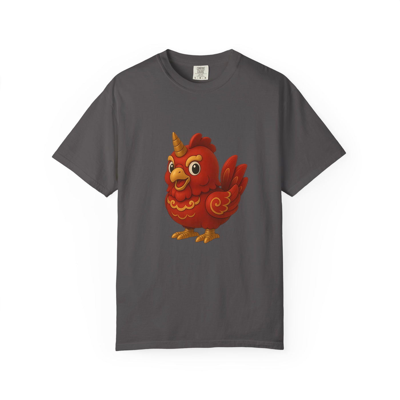 Charming Cartoon Bird Tee, Unisex T-Shirt, Cute Graphic Shirt, Fun Casual Wear, Perfect Gift for Bird Lovers