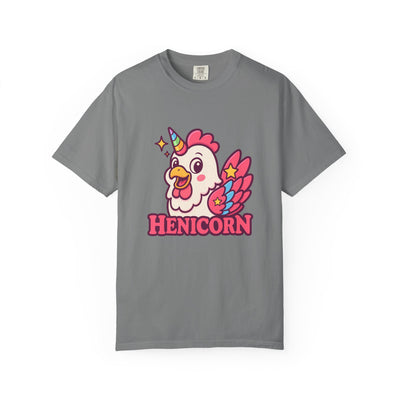 Cute Henicorn Unisex T-Shirt | Fun Gift for Unicorn Lovers, Animal Lovers, Quirky Tee, Casual Wear, Birthday Gift