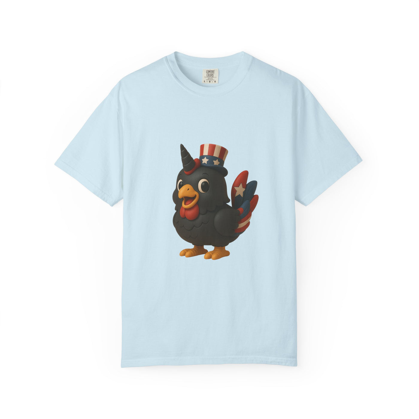 Patriotic Rooster Tee, Unisex Garment-Dyed T-shirt for 4th of July, Cute Animal Shirt, Backyard BBQ Apparel, Summer Casual Wear, [...]