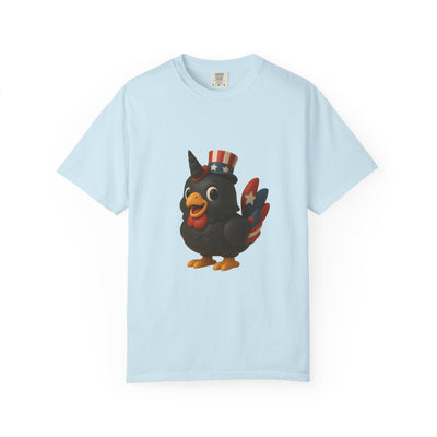 Patriotic Rooster Tee, Unisex Garment-Dyed T-shirt for 4th of July, Cute Animal Shirt, Backyard BBQ Apparel, Summer Casual Wear, [...]