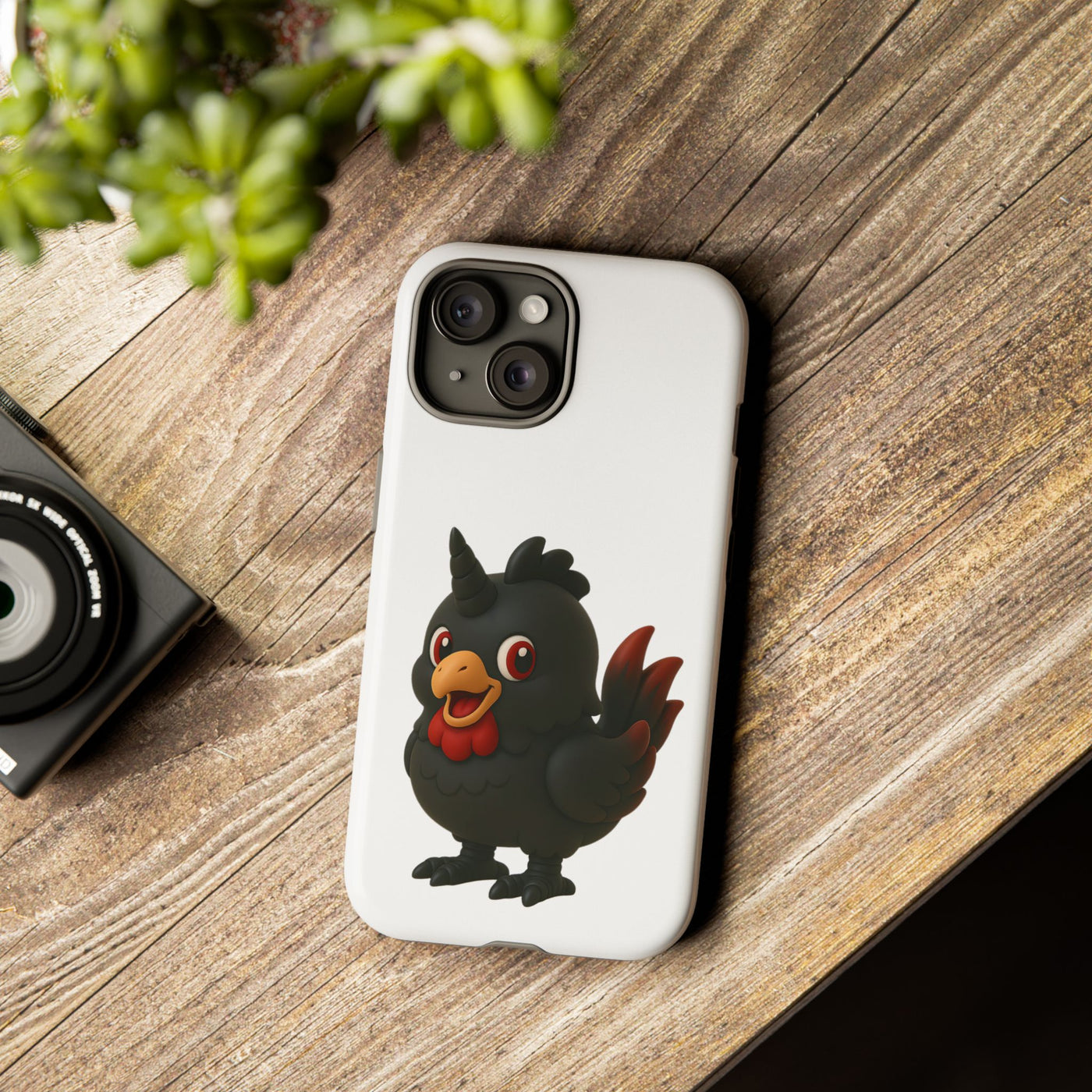 Cute Cartoon Bird Phone Case, Tough Phone Cover, Unique Gift for Bird Lovers, Fun Accessories for Kids, Christmas Present