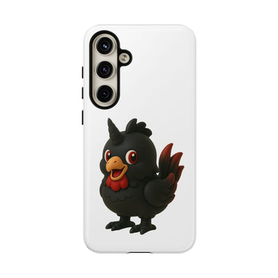 Cute Cartoon Bird Phone Case, Tough Phone Cover, Unique Gift for Bird Lovers, Fun Accessories for Kids, Christmas Present