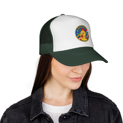 Fun Henicorn Trucker Cap - Whimsical Hat for Festivals, Birthdays, Gifts, Outdoor Adventures, Summer Style