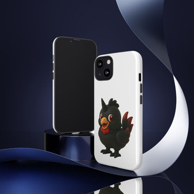Cute Cartoon Bird Phone Case, Tough Phone Cover, Unique Gift for Bird Lovers, Fun Accessories for Kids, Christmas Present