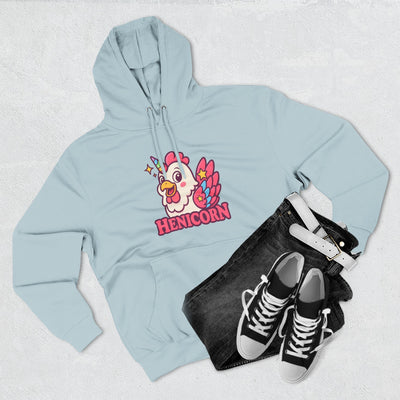 Henicorn Graphic Hoodie, Cute Fleece Sweatshirt, Unique Animal Hoodie, Gift for Animal Lovers, Cozy Graphic Apparel, Fun Unicorn Hoodie