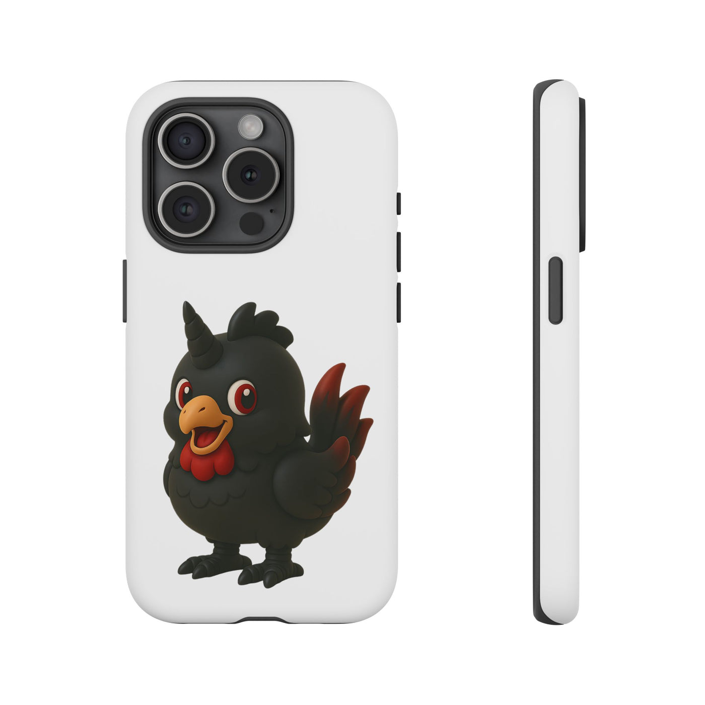 Cute Cartoon Bird Phone Case, Tough Phone Cover, Unique Gift for Bird Lovers, Fun Accessories for Kids, Christmas Present