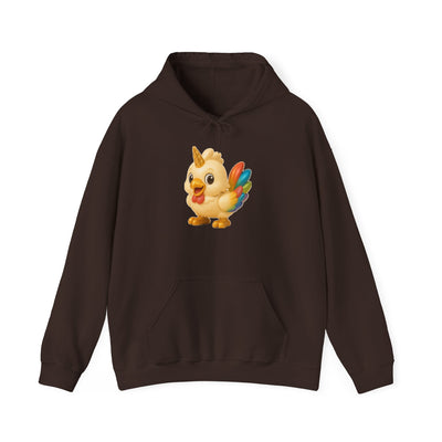 Cute Chicken Hoodie, Funny Sweatshirt, Animal Lover Gift, Unisex Apparel, Cozy Winter Wear, Funny Chicken Design