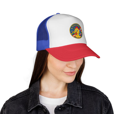 Fun Henicorn Trucker Cap - Whimsical Hat for Festivals, Birthdays, Gifts, Outdoor Adventures, Summer Style