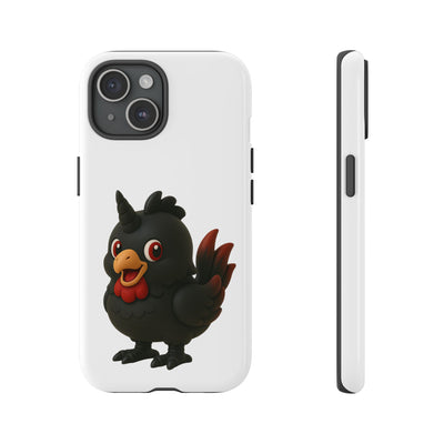Cute Cartoon Bird Phone Case, Tough Phone Cover, Unique Gift for Bird Lovers, Fun Accessories for Kids, Christmas Present