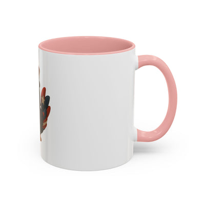 Patriotic Cartoon Coffee Mug, Fun Mug for Independence Day, Cute Gift for Animal Lovers, Thanksgiving, Cheerful Drinkware