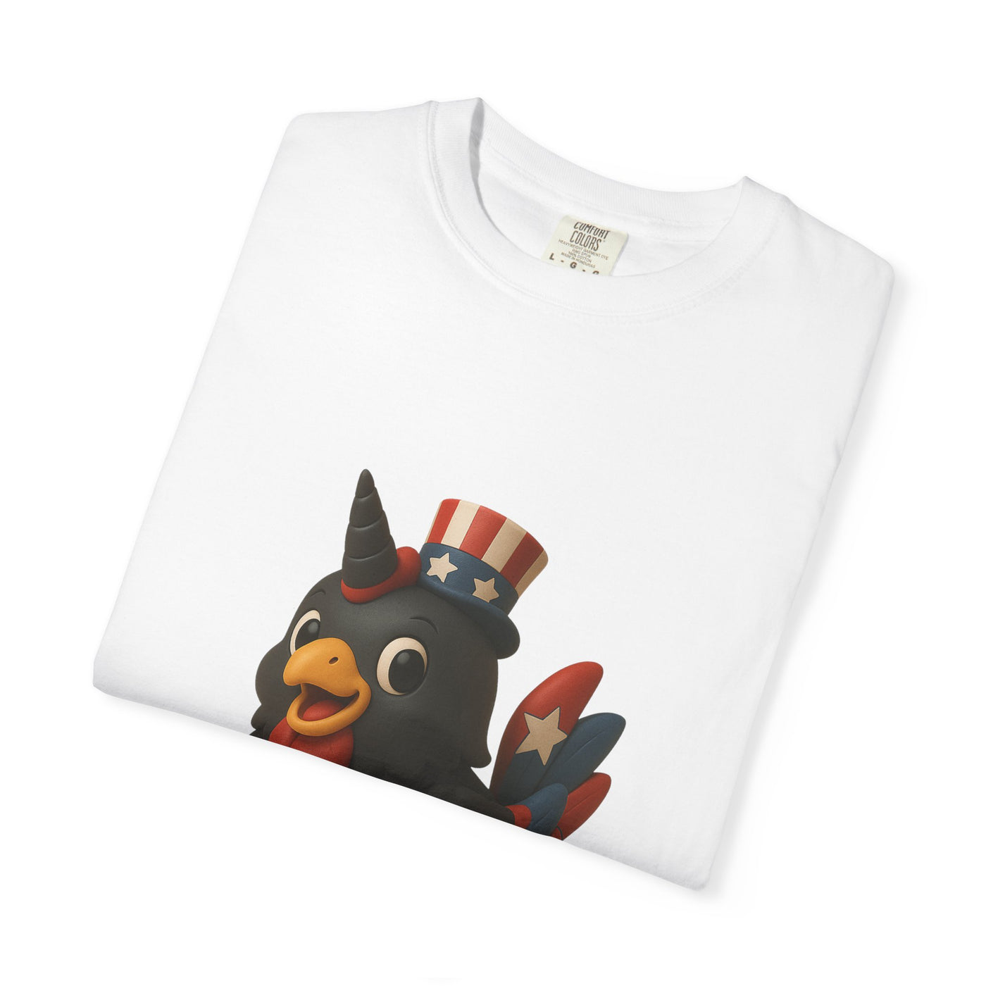 Patriotic Rooster Tee, Unisex Garment-Dyed T-shirt for 4th of July, Cute Animal Shirt, Backyard BBQ Apparel, Summer Casual Wear, [...]