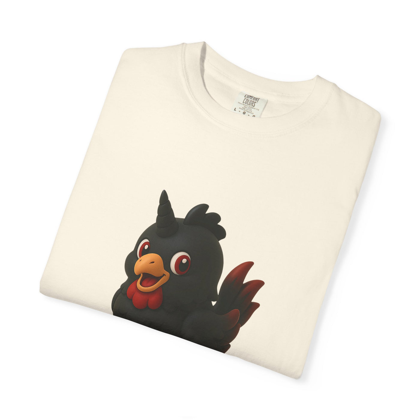 Cute Chicken Character Unisex T-Shirt, Gift for Gamers, Fun Graphic Tee, Casual Wear, Animal Lover Shirt