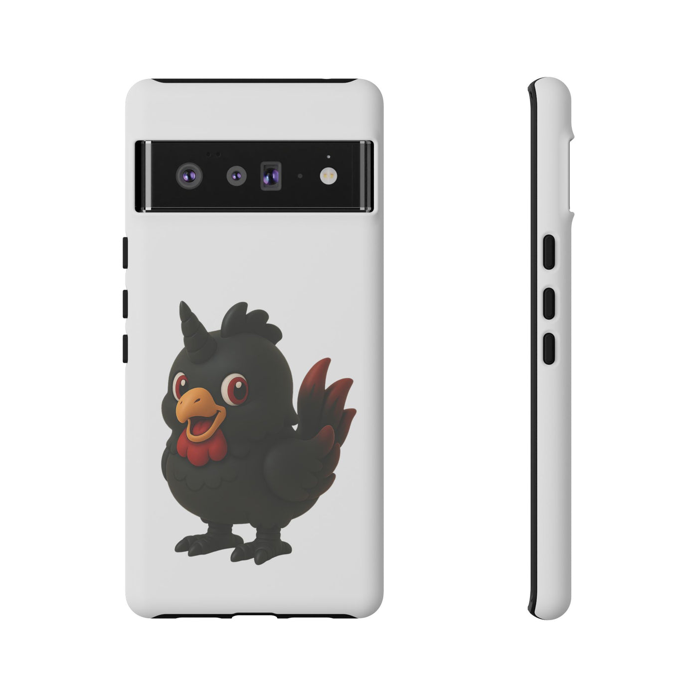 Cute Cartoon Bird Phone Case, Tough Phone Cover, Unique Gift for Bird Lovers, Fun Accessories for Kids, Christmas Present