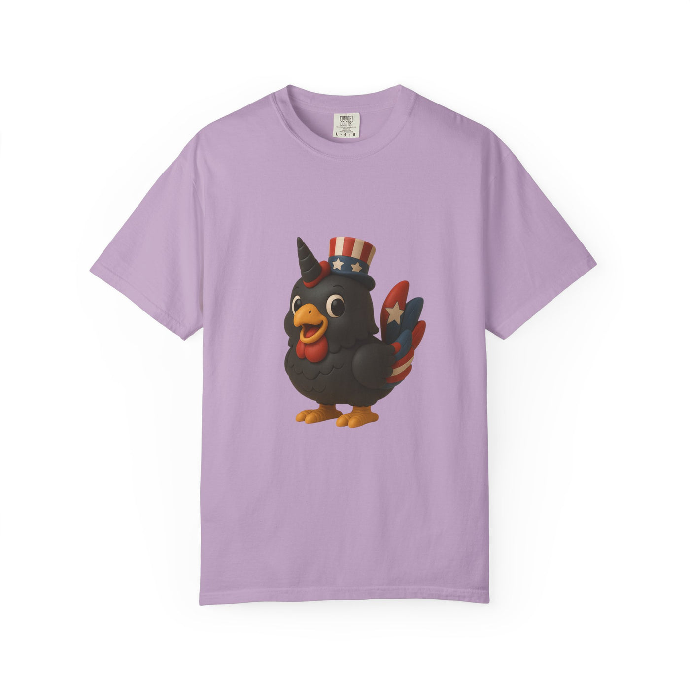 Patriotic Rooster Tee, Unisex Garment-Dyed T-shirt for 4th of July, Cute Animal Shirt, Backyard BBQ Apparel, Summer Casual Wear, [...]