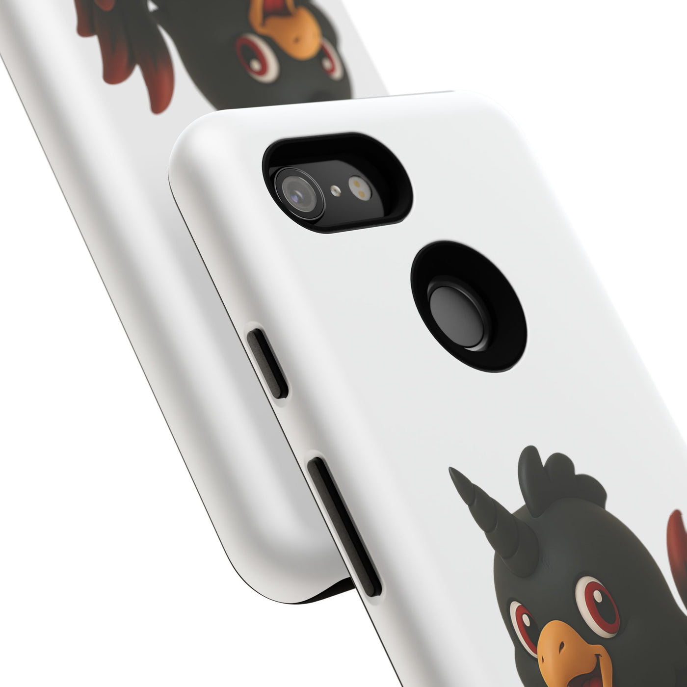 Cute Cartoon Bird Phone Case, Tough Phone Cover, Unique Gift for Bird Lovers, Fun Accessories for Kids, Christmas Present