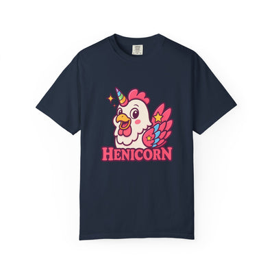 Cute Henicorn Unisex T-Shirt | Fun Gift for Unicorn Lovers, Animal Lovers, Quirky Tee, Casual Wear, Birthday Gift