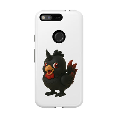 Cute Cartoon Bird Phone Case, Tough Phone Cover, Unique Gift for Bird Lovers, Fun Accessories for Kids, Christmas Present