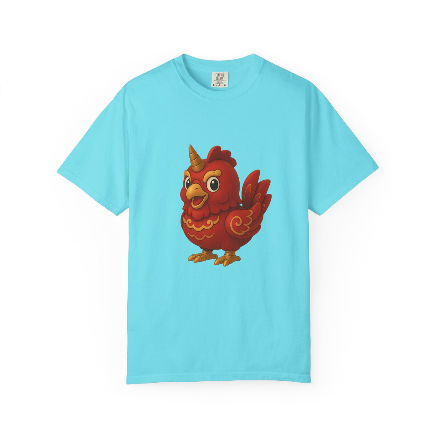 Charming Cartoon Bird Tee, Unisex T-Shirt, Cute Graphic Shirt, Fun Casual Wear, Perfect Gift for Bird Lovers