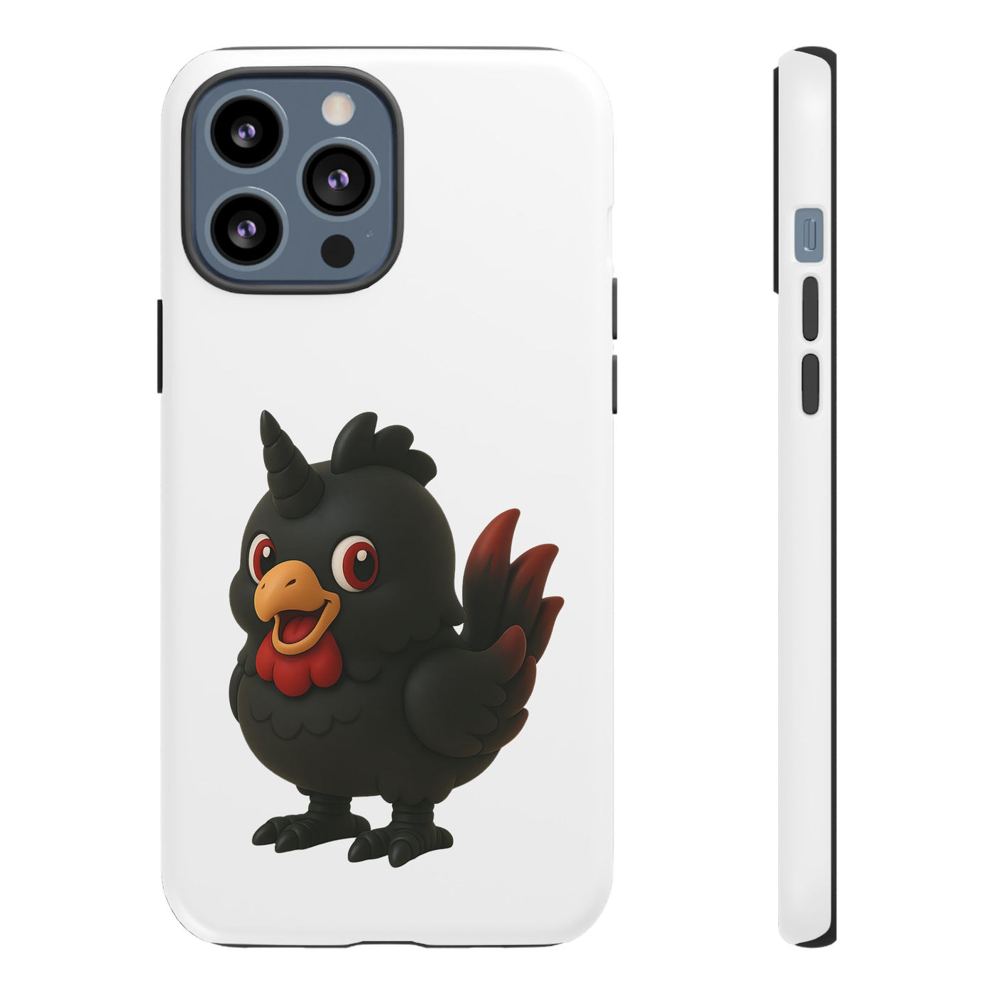 Cute Cartoon Bird Phone Case, Tough Phone Cover, Unique Gift for Bird Lovers, Fun Accessories for Kids, Christmas Present