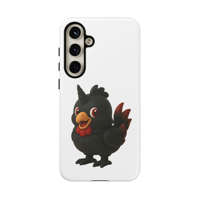Cute Cartoon Bird Phone Case, Tough Phone Cover, Unique Gift for Bird Lovers, Fun Accessories for Kids, Christmas Present