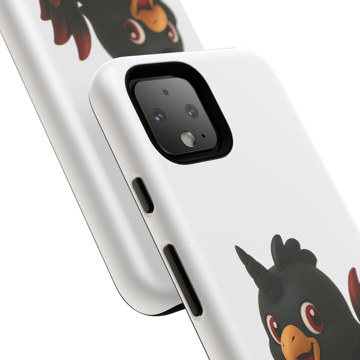 Cute Cartoon Bird Phone Case, Tough Phone Cover, Unique Gift for Bird Lovers, Fun Accessories for Kids, Christmas Present
