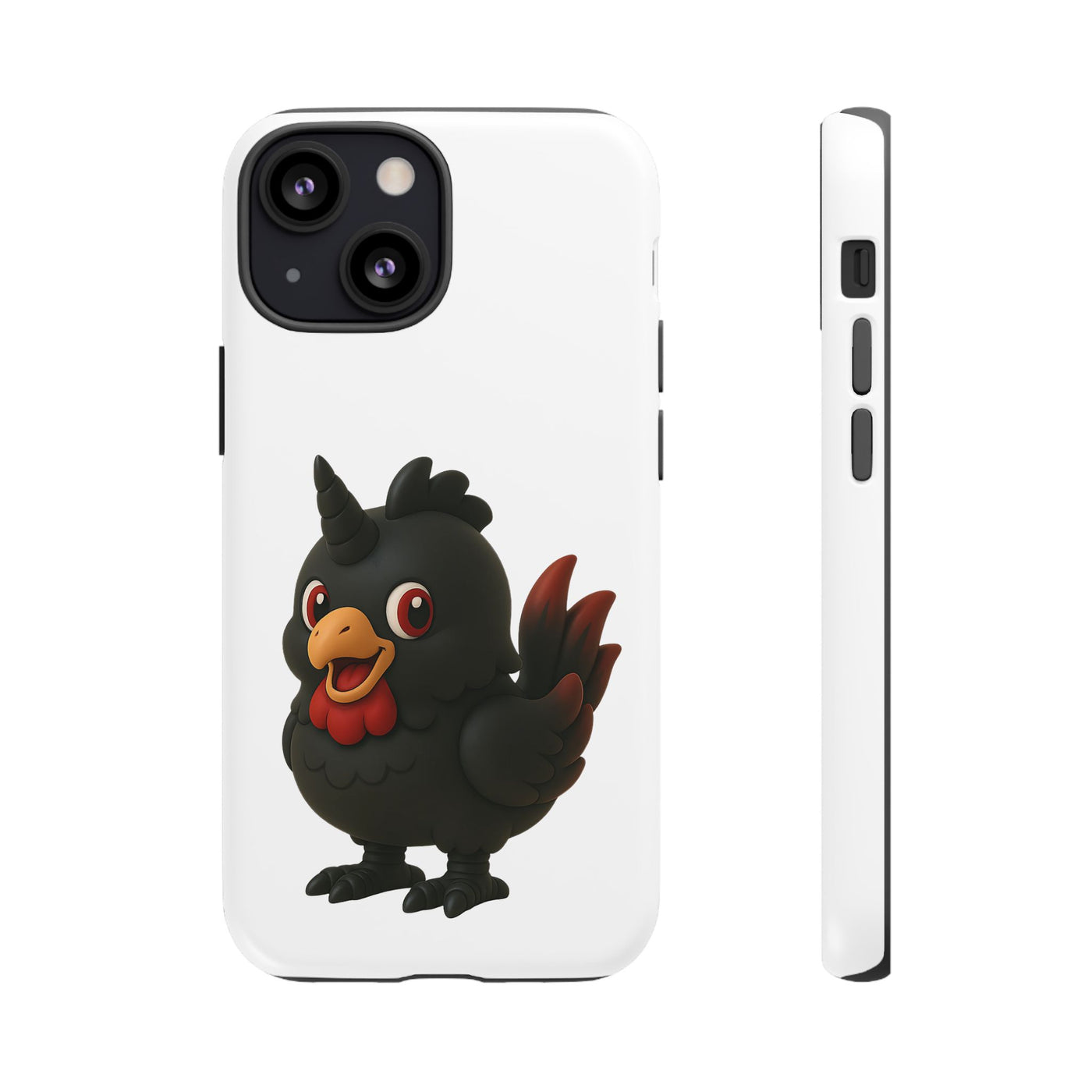 Cute Cartoon Bird Phone Case, Tough Phone Cover, Unique Gift for Bird Lovers, Fun Accessories for Kids, Christmas Present