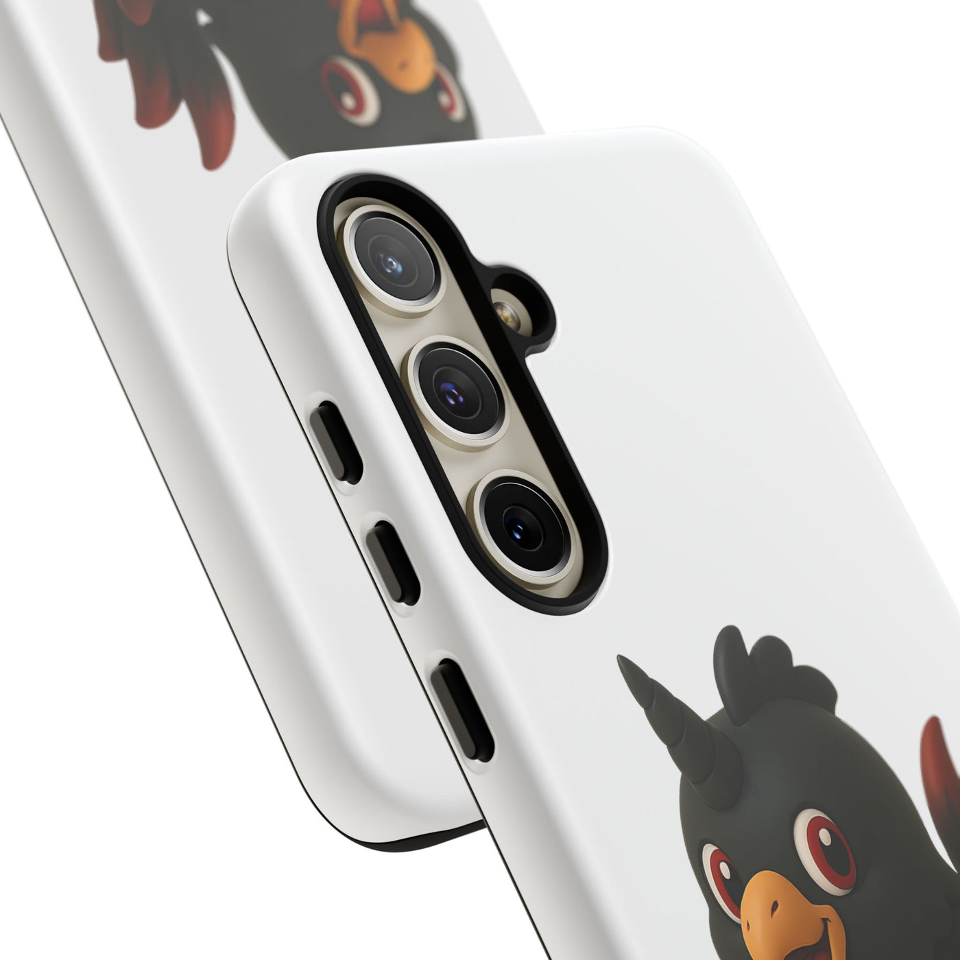 Cute Cartoon Bird Phone Case, Tough Phone Cover, Unique Gift for Bird Lovers, Fun Accessories for Kids, Christmas Present
