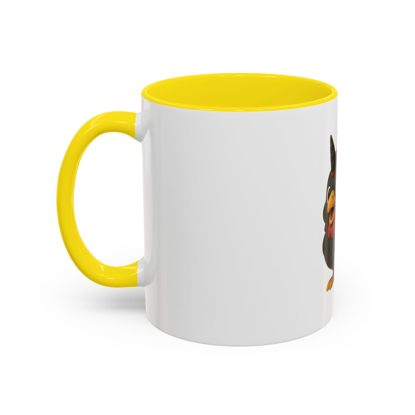 Patriotic Cartoon Coffee Mug, Fun Mug for Independence Day, Cute Gift for Animal Lovers, Thanksgiving, Cheerful Drinkware