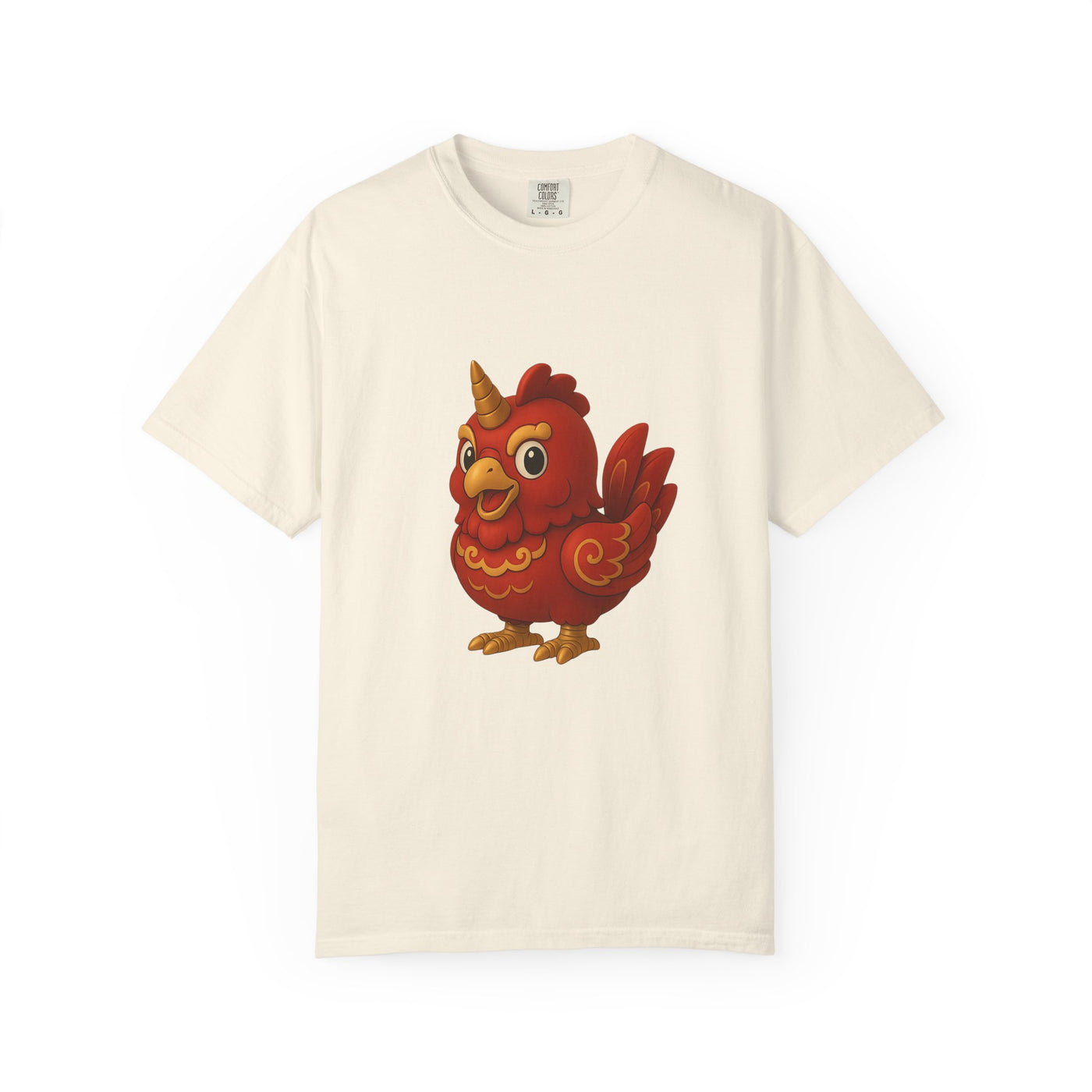 Charming Cartoon Bird Tee, Unisex T-Shirt, Cute Graphic Shirt, Fun Casual Wear, Perfect Gift for Bird Lovers