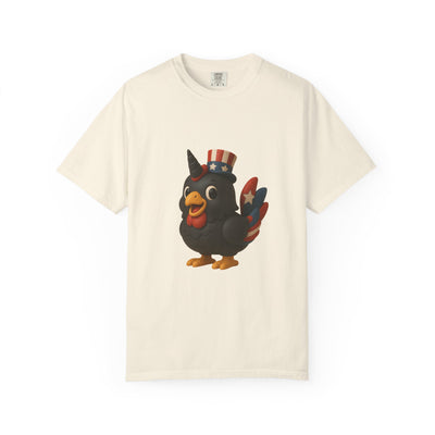 Patriotic Rooster Tee, Unisex Garment-Dyed T-shirt for 4th of July, Cute Animal Shirt, Backyard BBQ Apparel, Summer Casual Wear, [...]