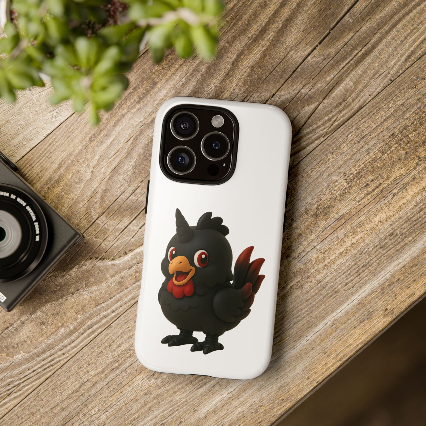 Cute Cartoon Bird Phone Case, Tough Phone Cover, Unique Gift for Bird Lovers, Fun Accessories for Kids, Christmas Present