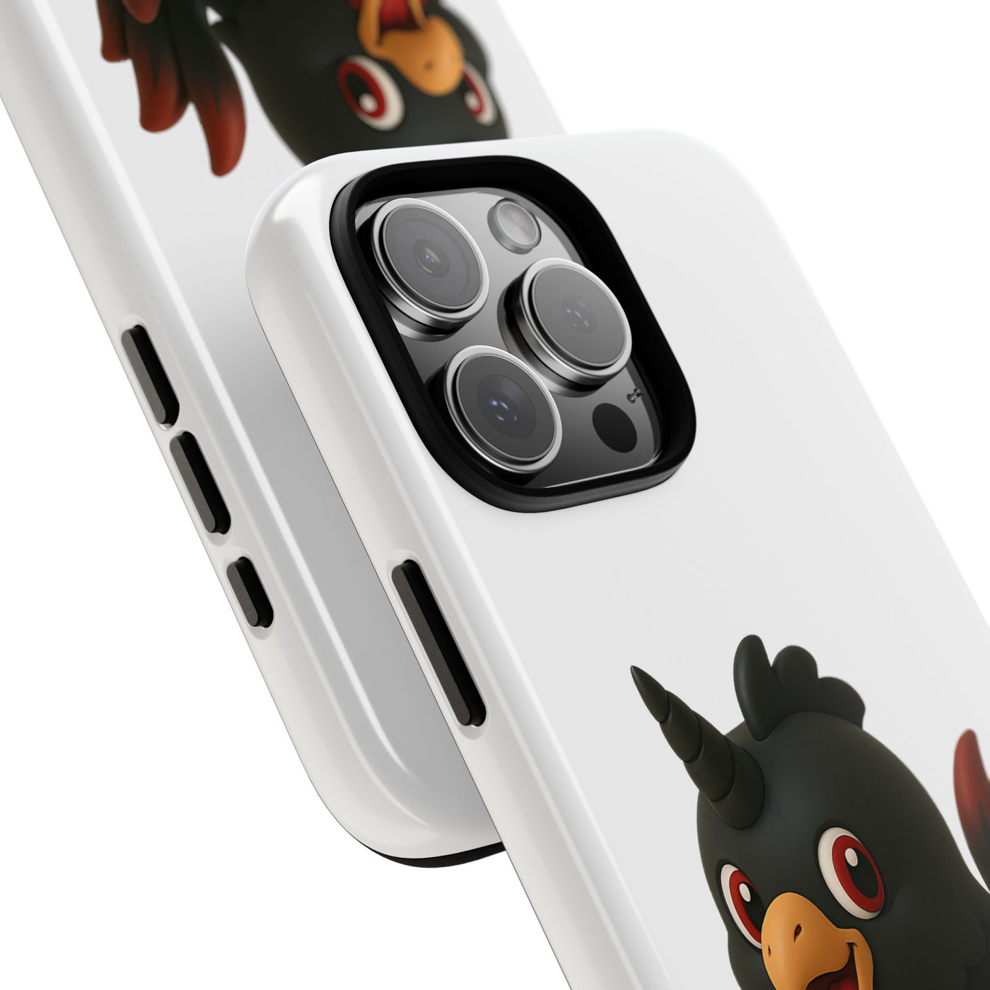 Cute Cartoon Bird Phone Case, Tough Phone Cover, Unique Gift for Bird Lovers, Fun Accessories for Kids, Christmas Present