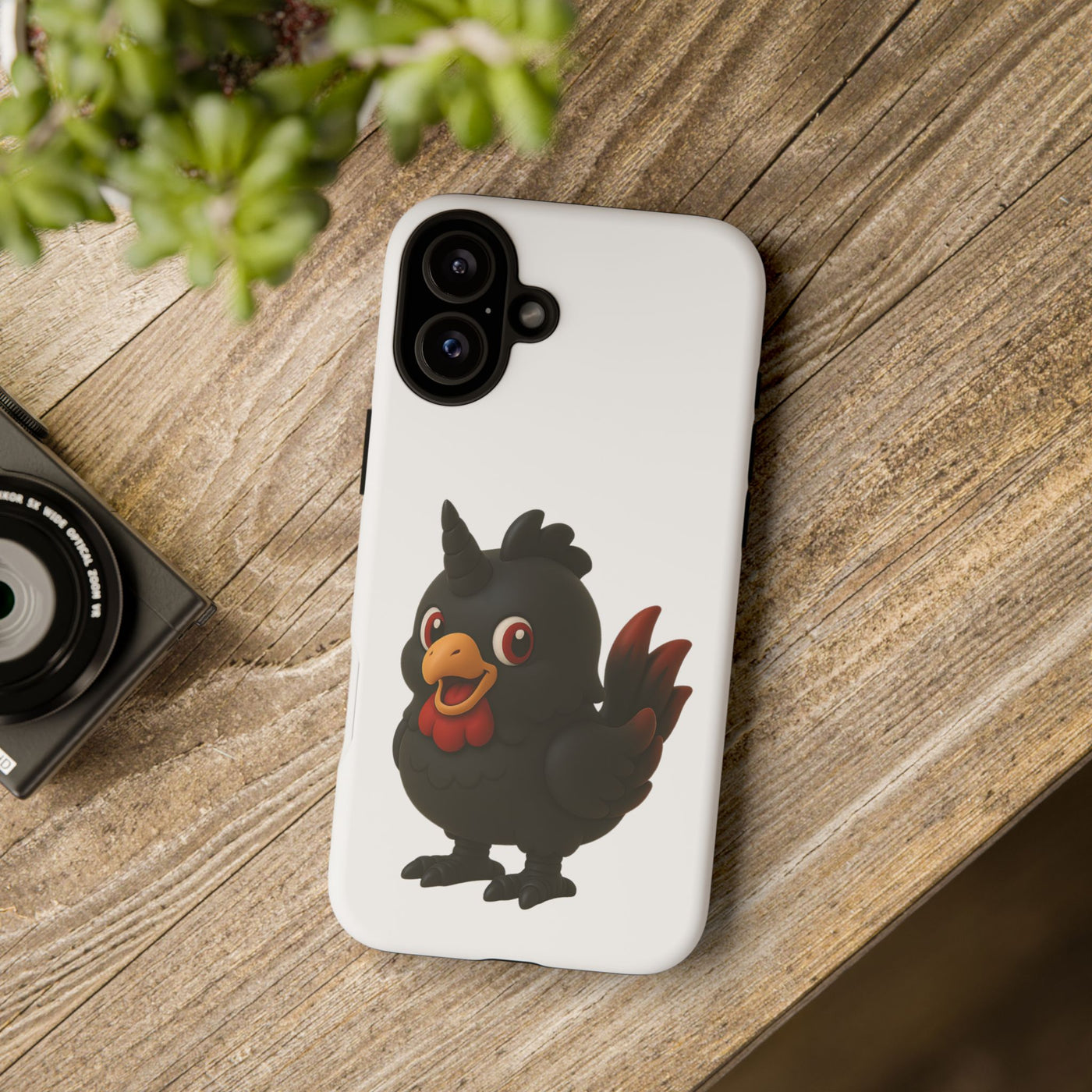 Cute Cartoon Bird Phone Case, Tough Phone Cover, Unique Gift for Bird Lovers, Fun Accessories for Kids, Christmas Present