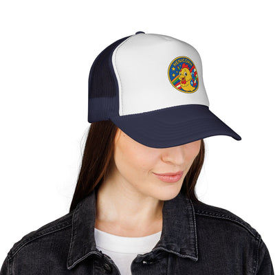 Fun Henicorn Trucker Cap - Whimsical Hat for Festivals, Birthdays, Gifts, Outdoor Adventures, Summer Style