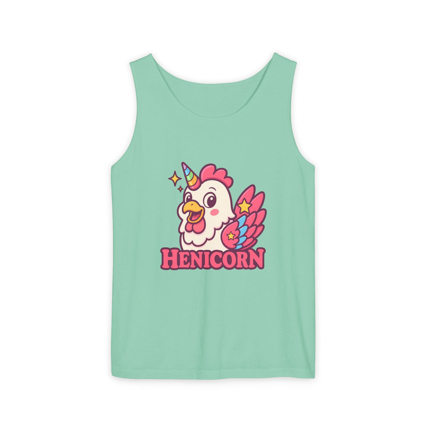 Henicorn Unisex Tank Top, Cute Animal Shirt, Funny Gift, Summer Fashion, Animal Lover Gift