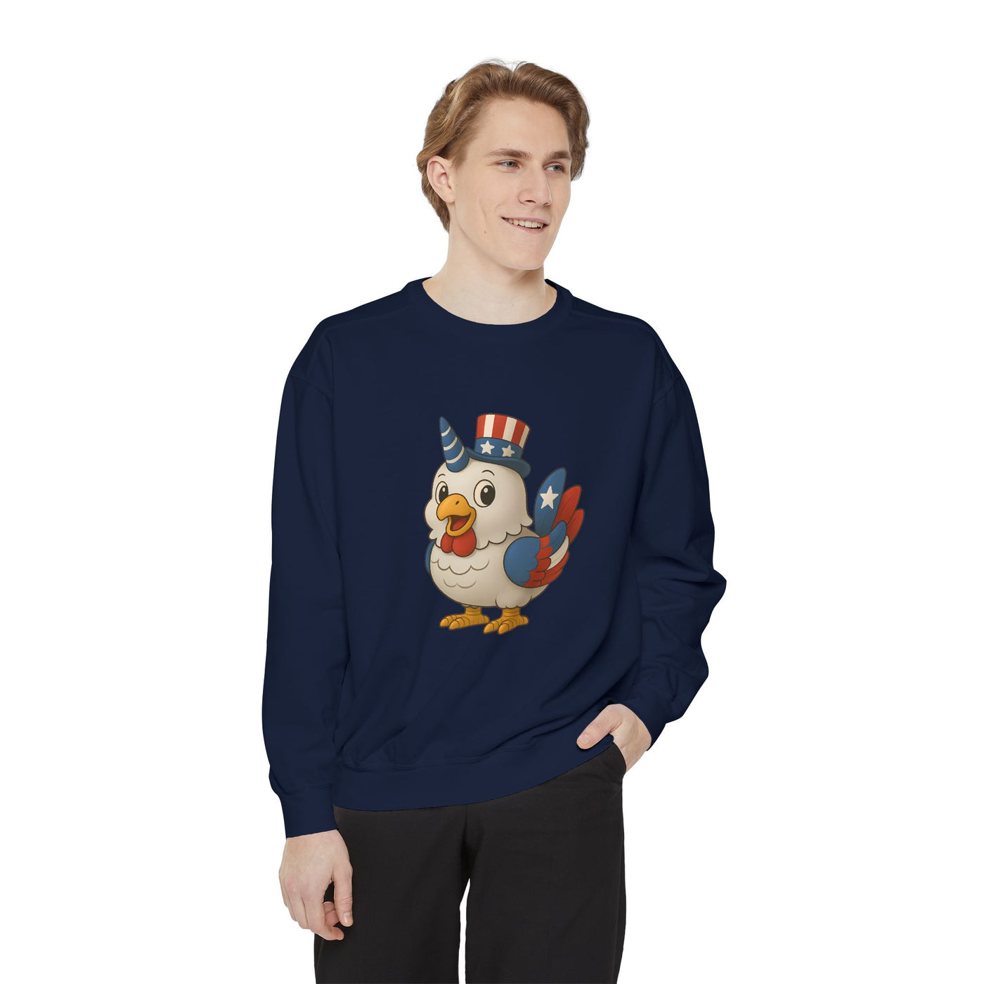Unisex Garment-Dyed Sweatshirt