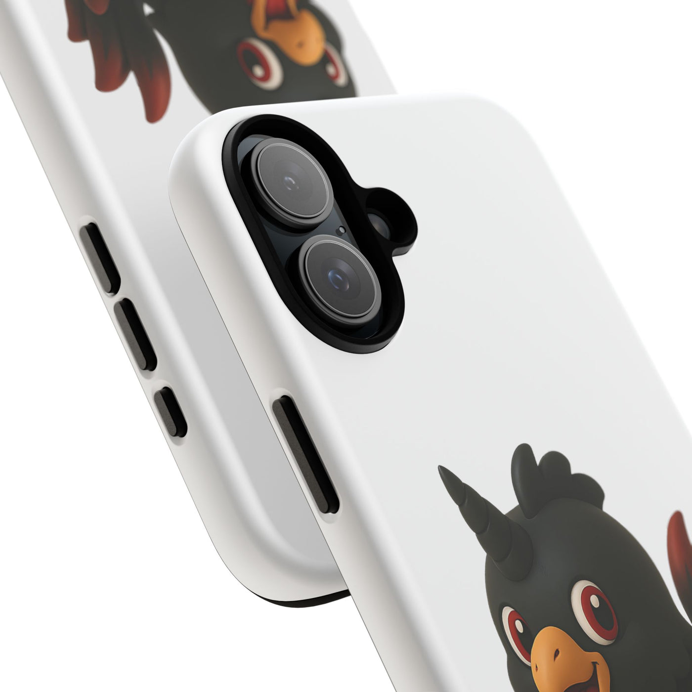 Cute Cartoon Bird Phone Case, Tough Phone Cover, Unique Gift for Bird Lovers, Fun Accessories for Kids, Christmas Present