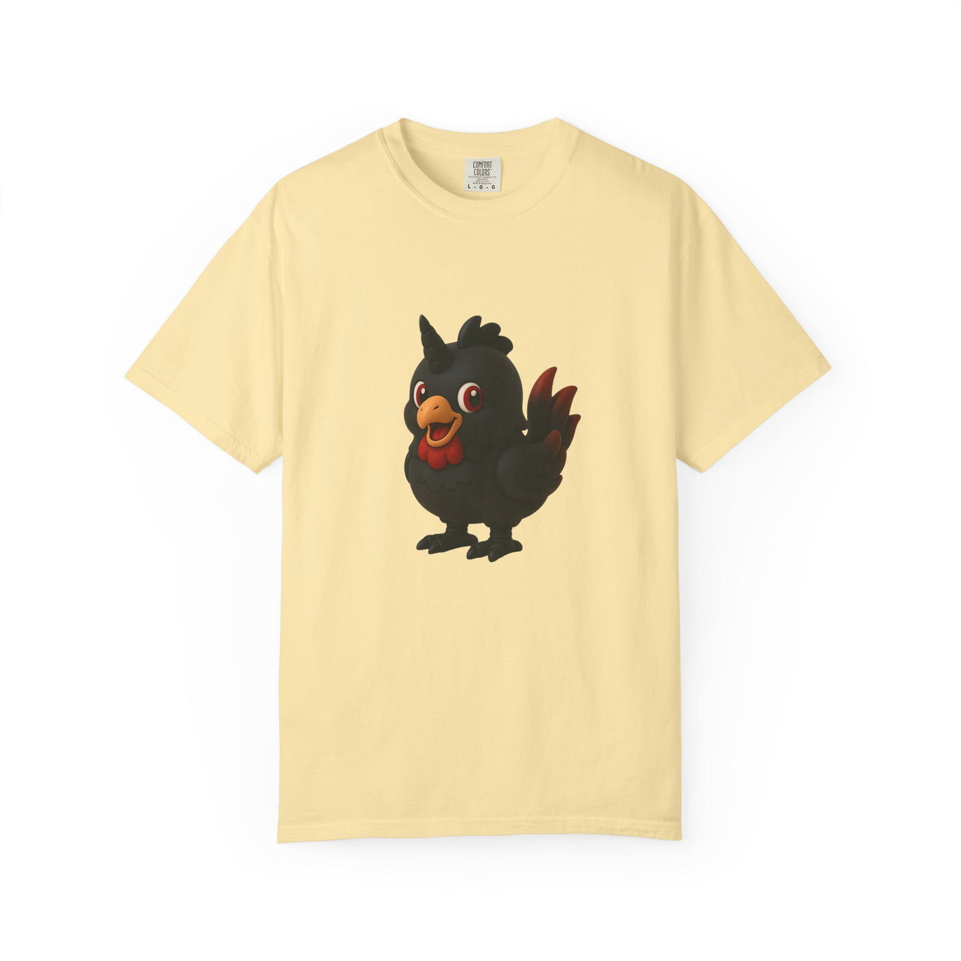 Cute Chicken Character Unisex T-Shirt, Gift for Gamers, Fun Graphic Tee, Casual Wear, Animal Lover Shirt