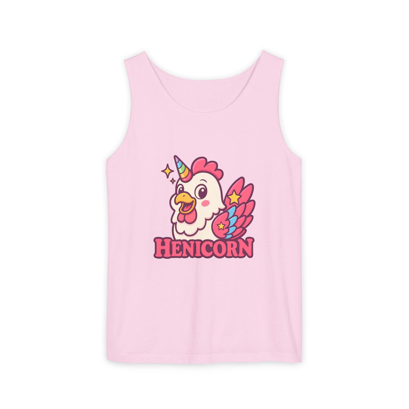 Henicorn Unisex Tank Top, Cute Animal Shirt, Funny Gift, Summer Fashion, Animal Lover Gift