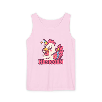 Henicorn Unisex Tank Top, Cute Animal Shirt, Funny Gift, Summer Fashion, Animal Lover Gift